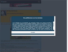 Tablet Screenshot of news-olympe.skyrock.com