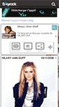 Mobile Screenshot of hilary--ann--duff.skyrock.com