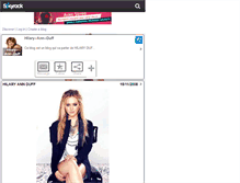 Tablet Screenshot of hilary--ann--duff.skyrock.com