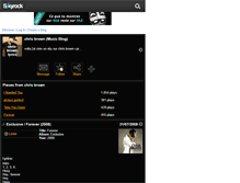 Tablet Screenshot of chris-brown-lyrics.skyrock.com