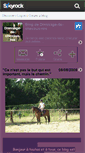 Mobile Screenshot of dressage-de-chevaux-rox.skyrock.com