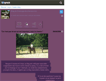 Tablet Screenshot of dressage-de-chevaux-rox.skyrock.com