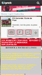 Mobile Screenshot of eshecoledefoot.skyrock.com