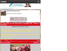 Tablet Screenshot of eshecoledefoot.skyrock.com