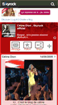 Mobile Screenshot of celine-dion-officielle.skyrock.com