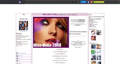 Desktop Screenshot of miss-bella-2008.skyrock.com