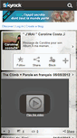 Mobile Screenshot of caroline-costazik.skyrock.com