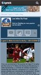 Mobile Screenshot of football-infos.skyrock.com