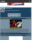 Tablet Screenshot of football-infos.skyrock.com