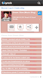 Mobile Screenshot of dream-glow.skyrock.com