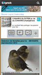 Mobile Screenshot of canarischampenois.skyrock.com