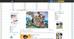 Desktop Screenshot of digimon-digital.skyrock.com