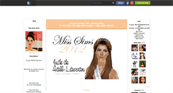 Desktop Screenshot of miss-sims-2012.skyrock.com