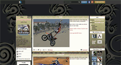 Desktop Screenshot of fanedemotocross.skyrock.com