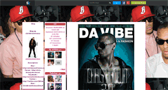 Desktop Screenshot of chrisbrownfrance.skyrock.com