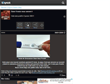 Tablet Screenshot of grossesse-2009.skyrock.com
