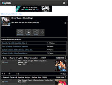 Tablet Screenshot of hiro-music.skyrock.com