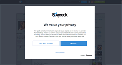 Desktop Screenshot of chad38.skyrock.com