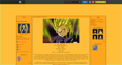 Desktop Screenshot of dbz-goku-gohan.skyrock.com