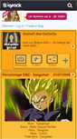 Mobile Screenshot of dbz-goku-gohan.skyrock.com