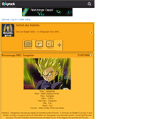 Tablet Screenshot of dbz-goku-gohan.skyrock.com