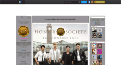 Desktop Screenshot of honorsociety.skyrock.com