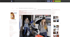 Desktop Screenshot of miley-site-officiel.skyrock.com