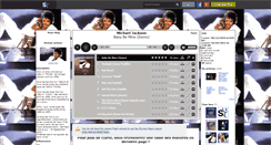 Desktop Screenshot of mjjthriller.skyrock.com