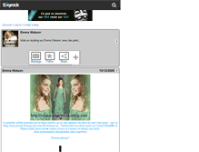 Tablet Screenshot of emma-univers.skyrock.com