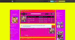 Desktop Screenshot of amandine-music-x3.skyrock.com