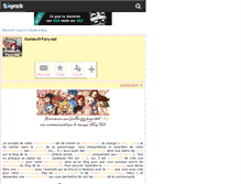 Tablet Screenshot of guilde-0f-fairy-tail.skyrock.com