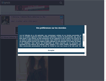Tablet Screenshot of justx-melissa-m.skyrock.com