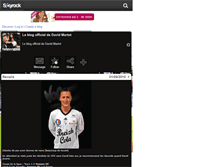 Tablet Screenshot of fandavidmartot.skyrock.com