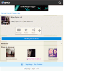 Tablet Screenshot of crispy-miley-cyrus.skyrock.com