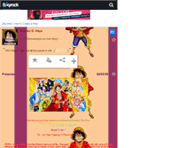 Tablet Screenshot of fiction-onepiece.skyrock.com