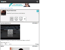 Tablet Screenshot of flash-horse.skyrock.com