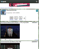 Tablet Screenshot of gorillemonde.skyrock.com