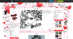 Desktop Screenshot of love-mangas-love.skyrock.com