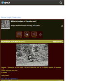 Tablet Screenshot of anglaiscanadienmilitaria.skyrock.com