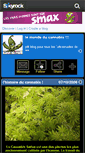 Mobile Screenshot of cannabiculture.skyrock.com