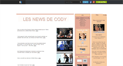 Desktop Screenshot of cody-simpson-blog.skyrock.com