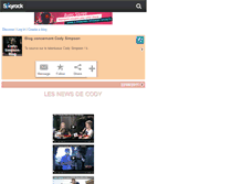 Tablet Screenshot of cody-simpson-blog.skyrock.com