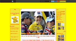 Desktop Screenshot of letourdefrancede2008.skyrock.com