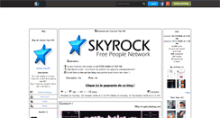 Desktop Screenshot of concour-top-100.skyrock.com