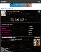 Tablet Screenshot of hannah-miley-zik.skyrock.com