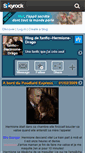 Mobile Screenshot of fanfic--hermione-drago.skyrock.com