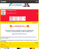 Tablet Screenshot of catalanpourtous.skyrock.com