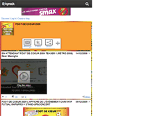 Tablet Screenshot of foot-de-coeur-2009.skyrock.com