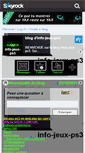 Mobile Screenshot of info-jeux-ps3.skyrock.com