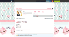 Desktop Screenshot of missvip974.skyrock.com